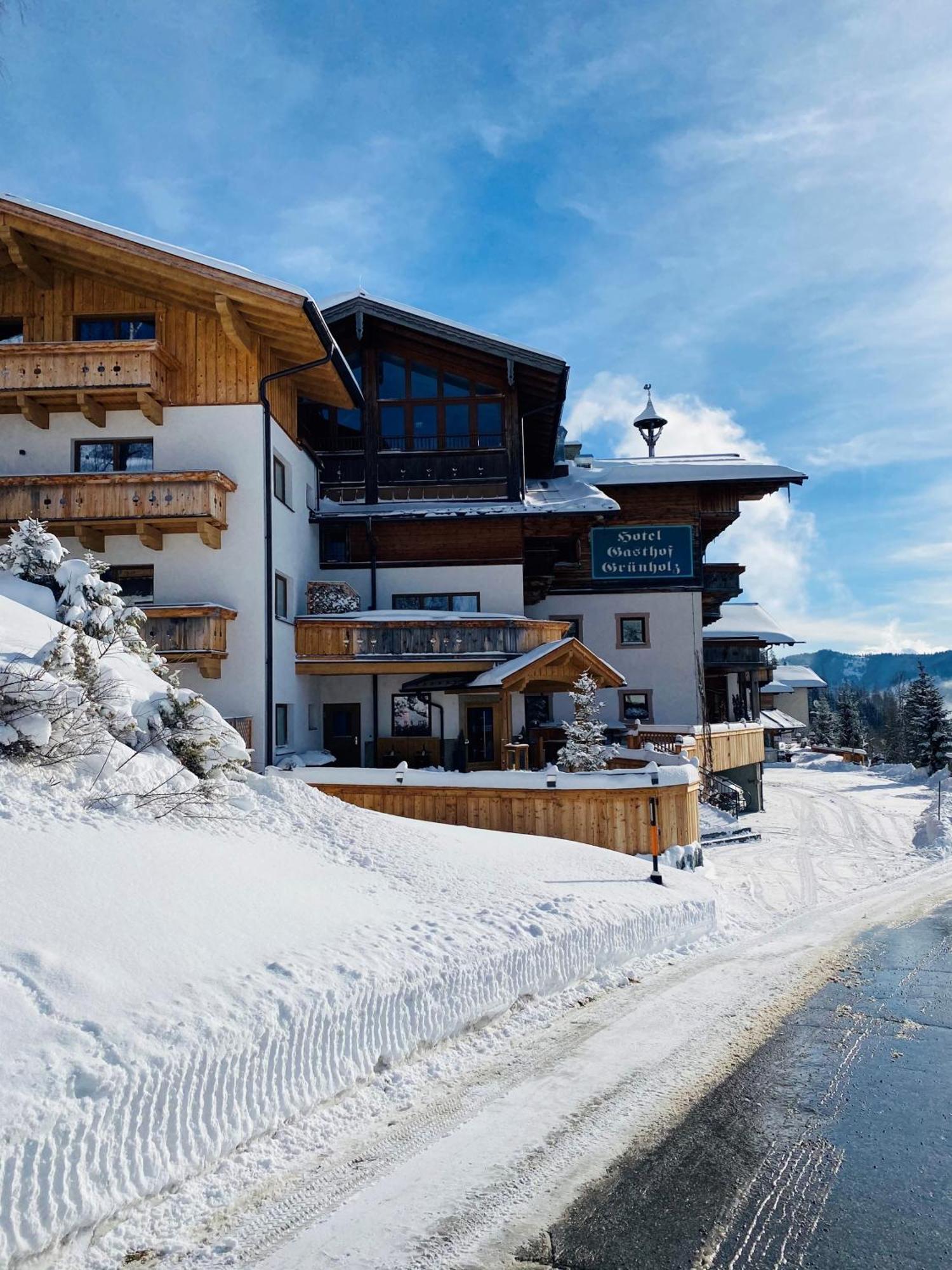Das Gruenholz Aparthotel Mühlbach Exterior foto